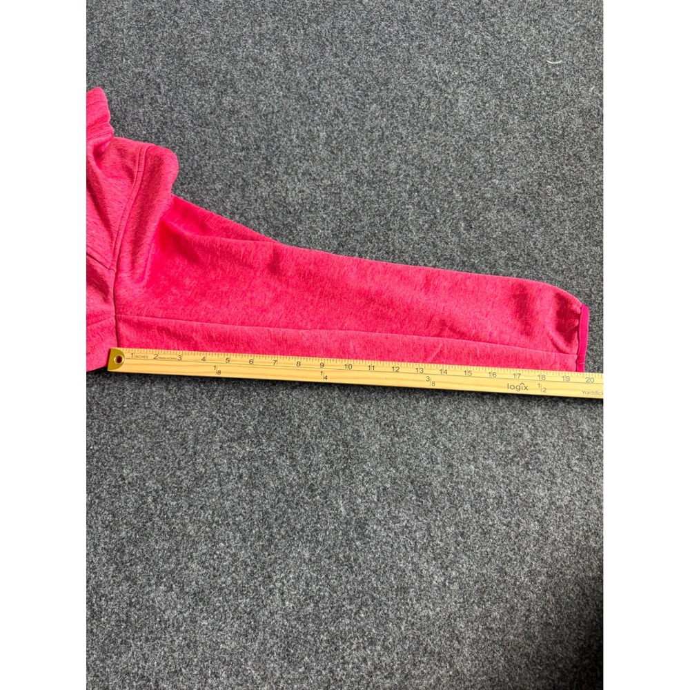 The North Face Womens Pink Heather Full Zip Softshell Jacket XL  Fleece Lined - Picture 4 of 5